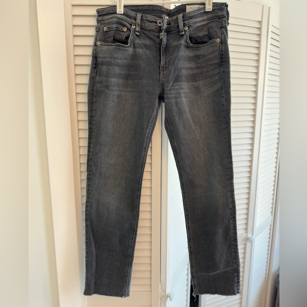 Designer jeans straight leg.